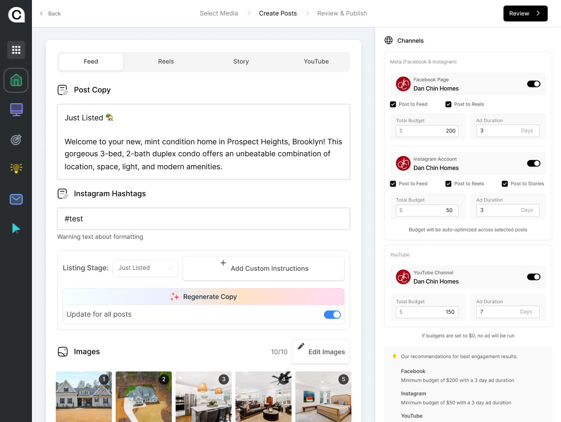 Curaytor Listing Studio Asset Creation
