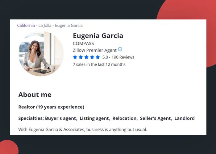 Real Estate, Bio Example