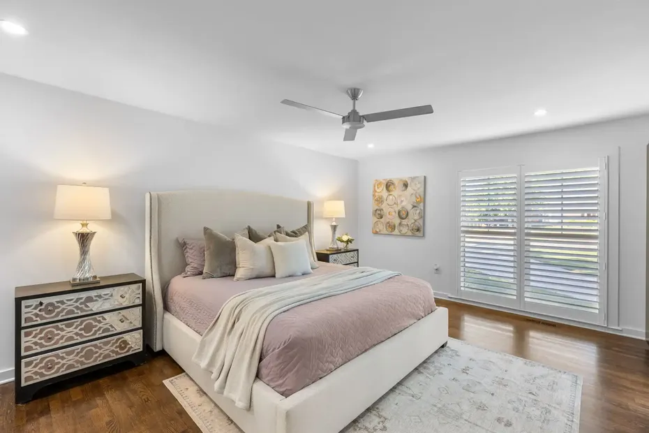 Main-level primary bedroom, Apple Valley Estates, Overland Park KS