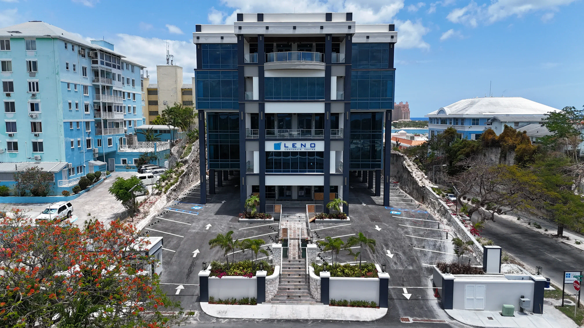 Leno Corporate Centre executive offices Nassau Bahamas