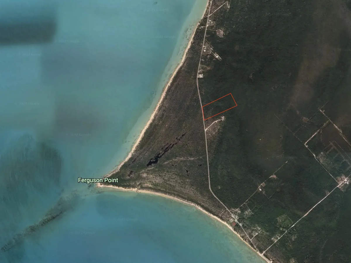 Ferguson Point, 27 acres Long Island Bahamas