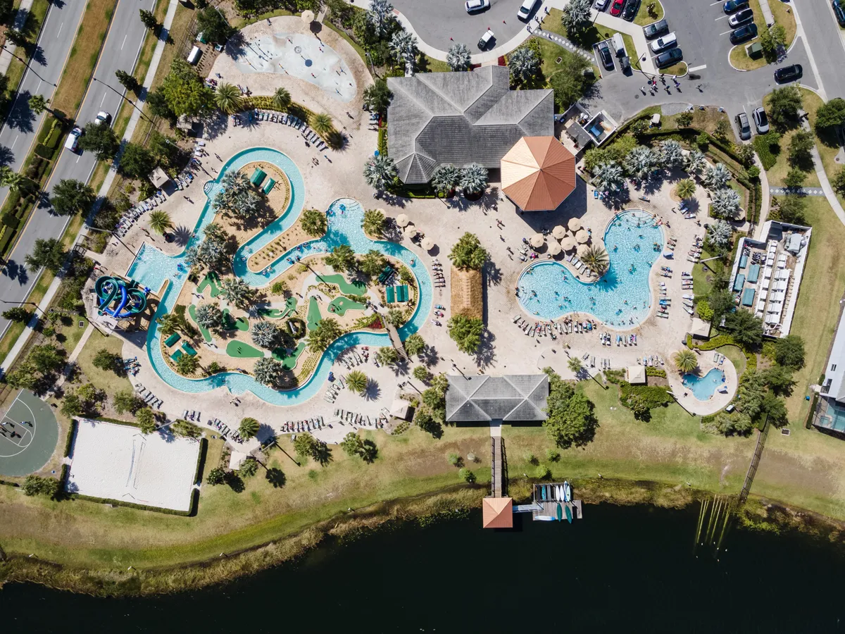 Reunion Resort Aerial View