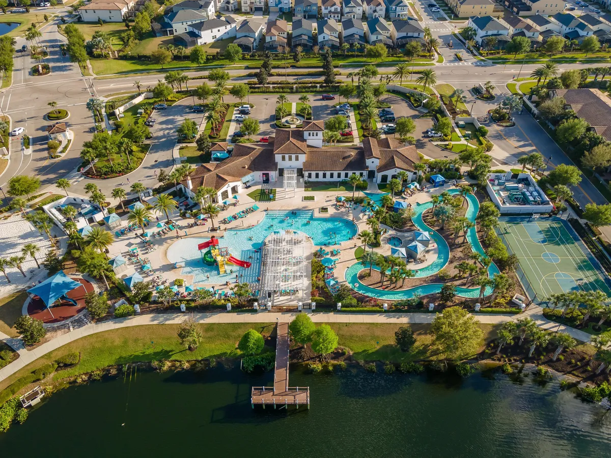Reunion Resort Aerial View