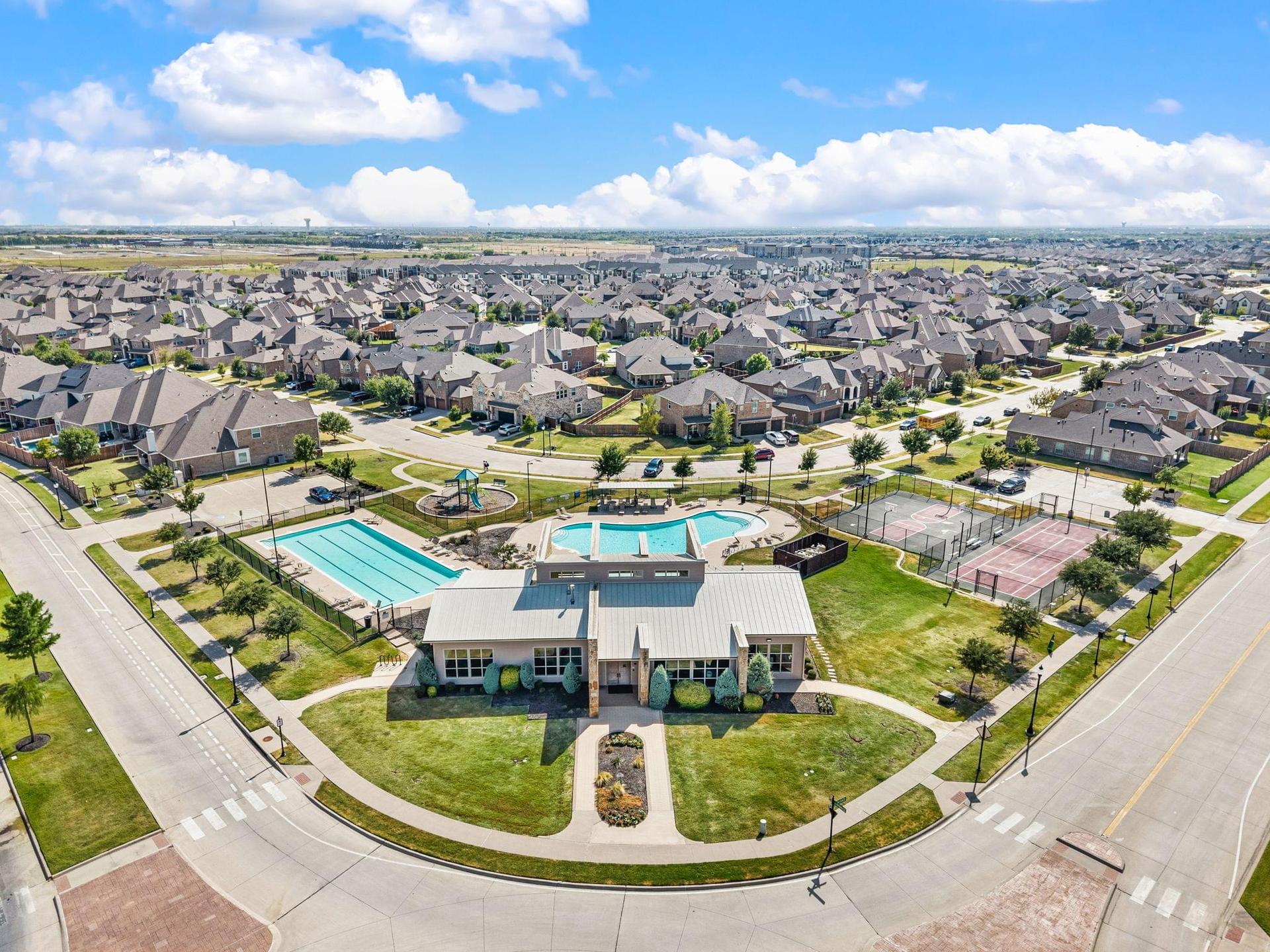 Outdoor space at 4201 Rainwater Creek Way