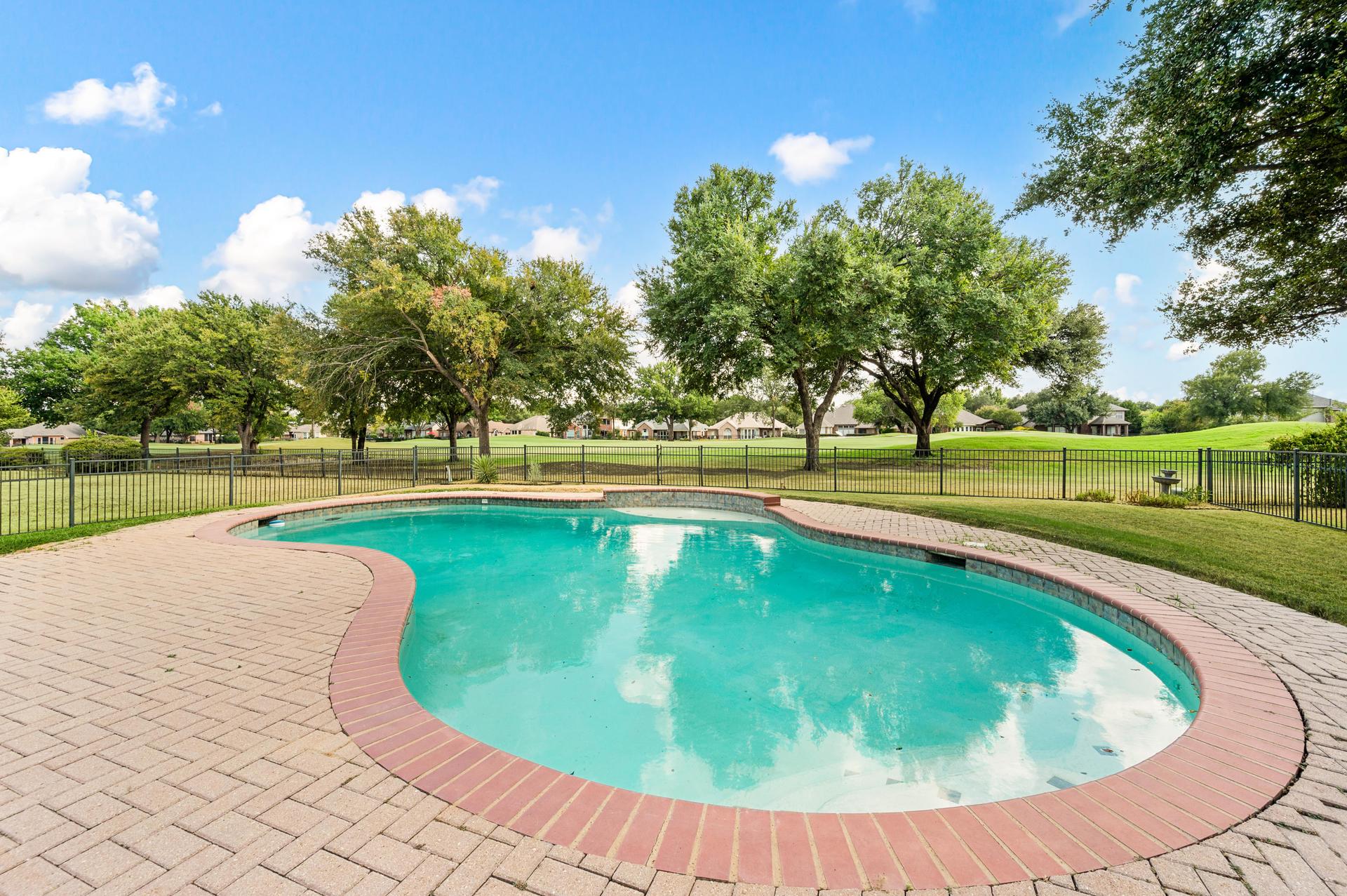 Pool and Backyard