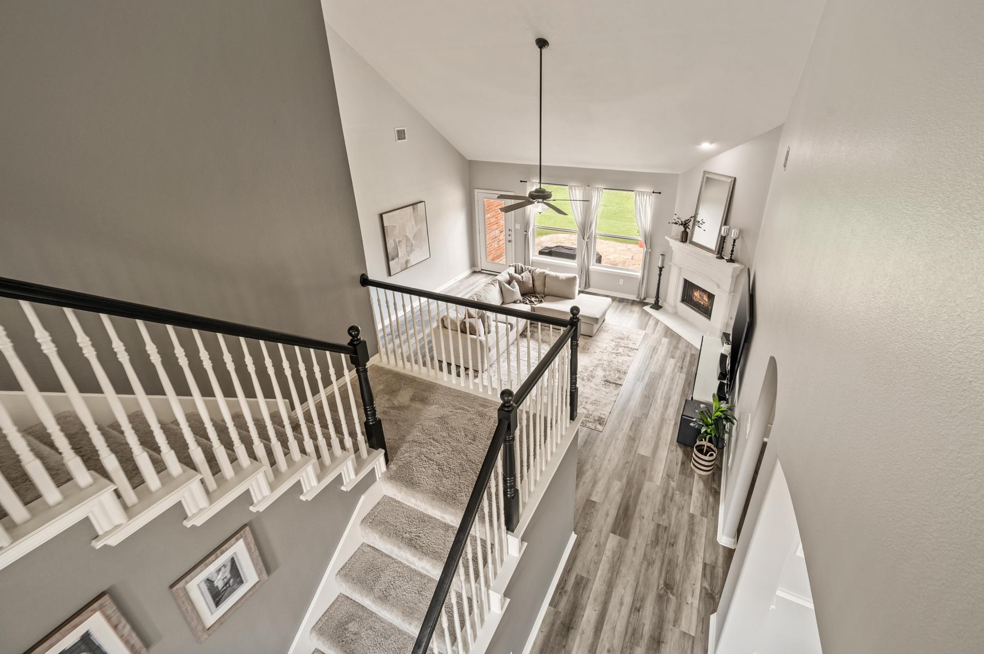 Well-Positioned stairs