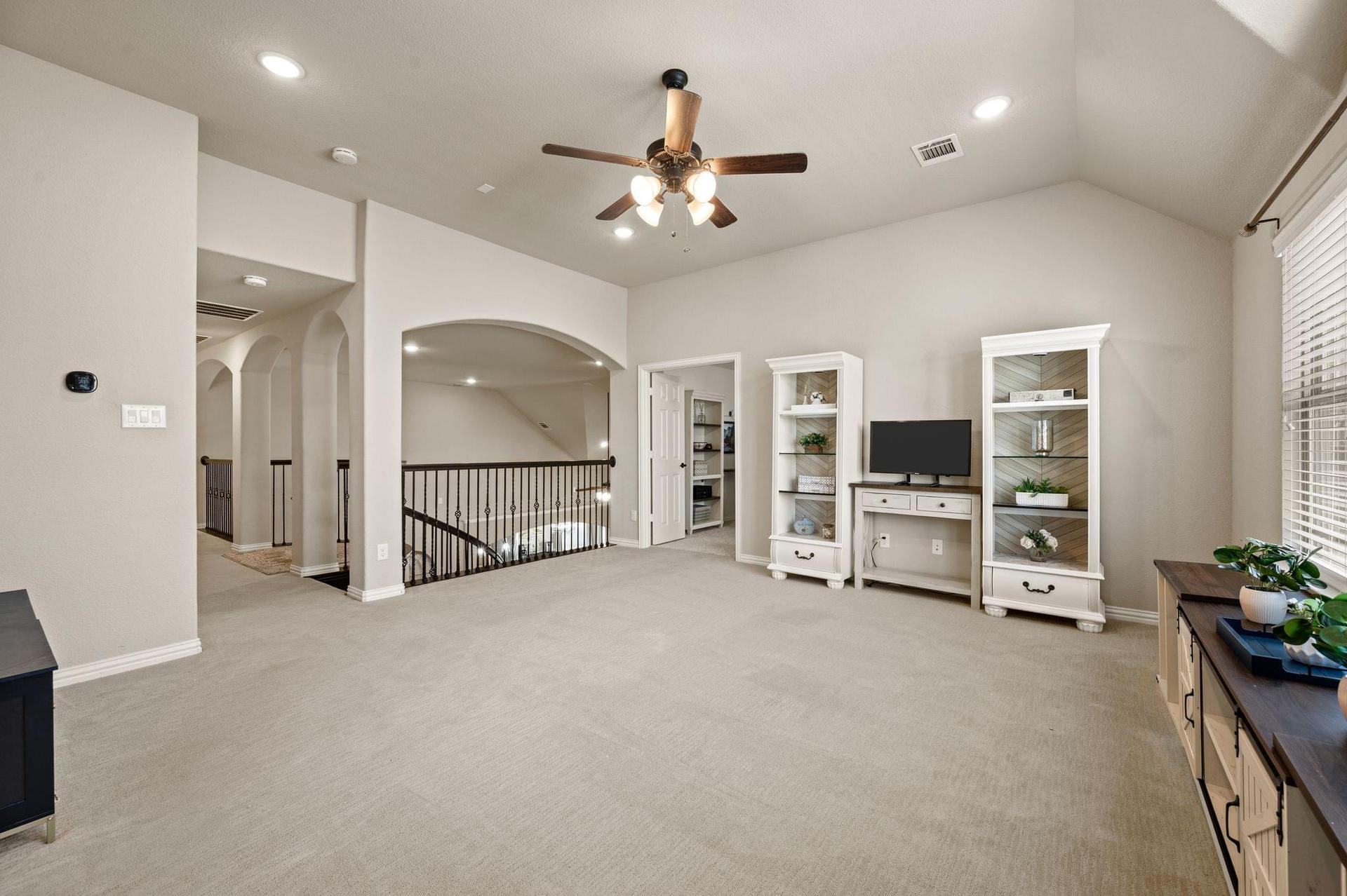Flexible game or entertainment space at 4201 Rainwater Creek Way