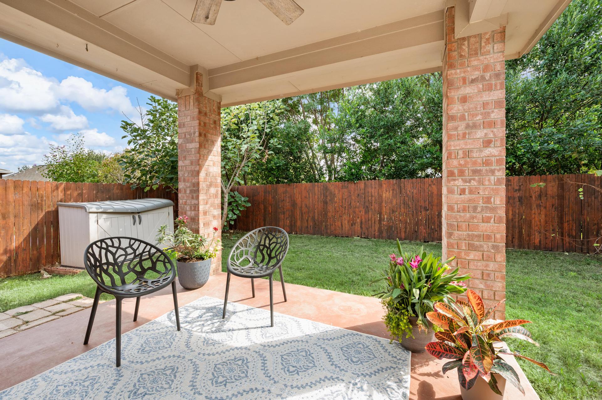 Covered Patio at 4952 Paddock Drive