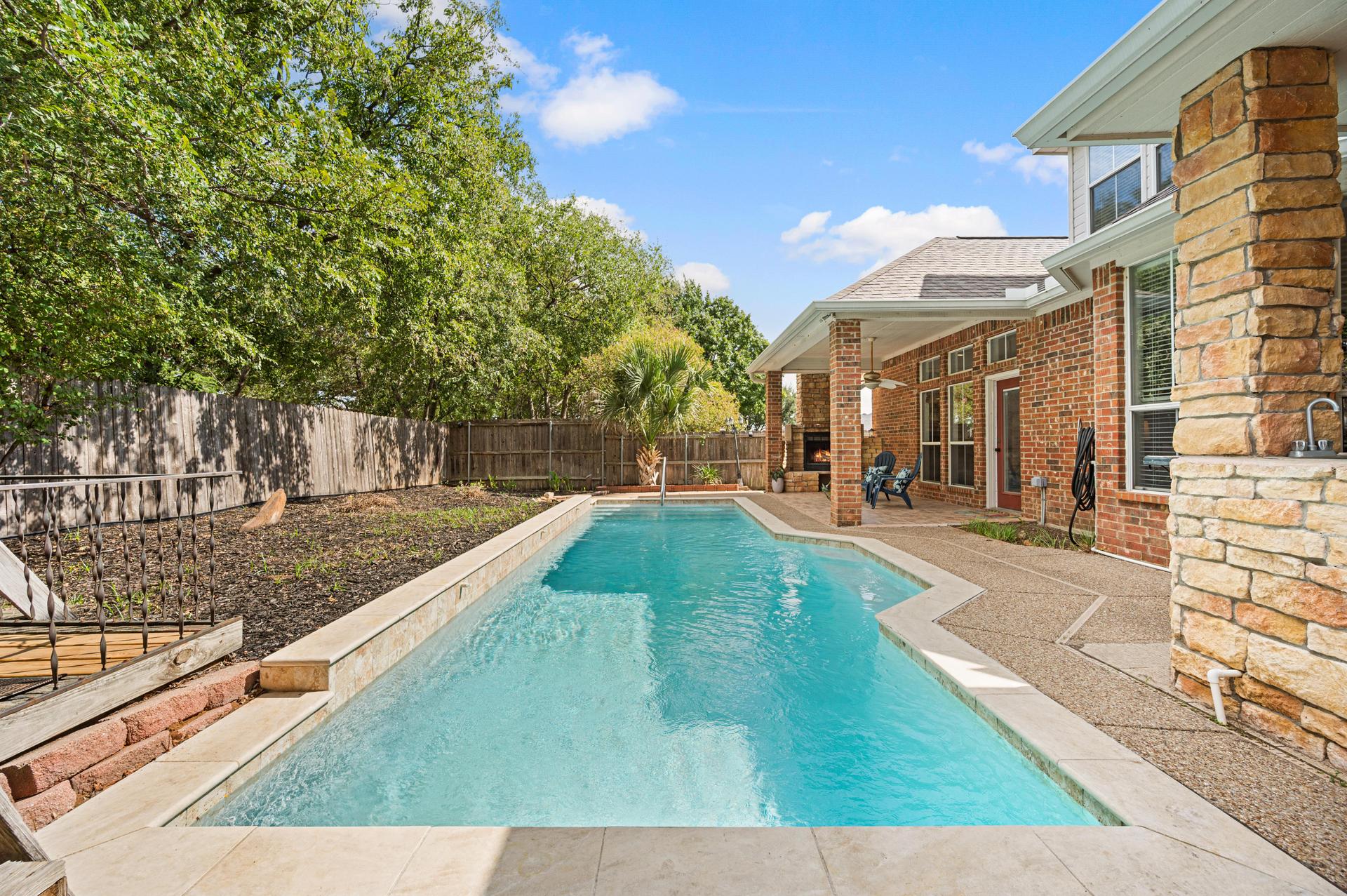 Additional backyard or pool view at 7613 Woodhaven Drive