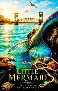 The Little Mermaid presented outdoors at Lowell Park in downtown Stillwater, Minnesota